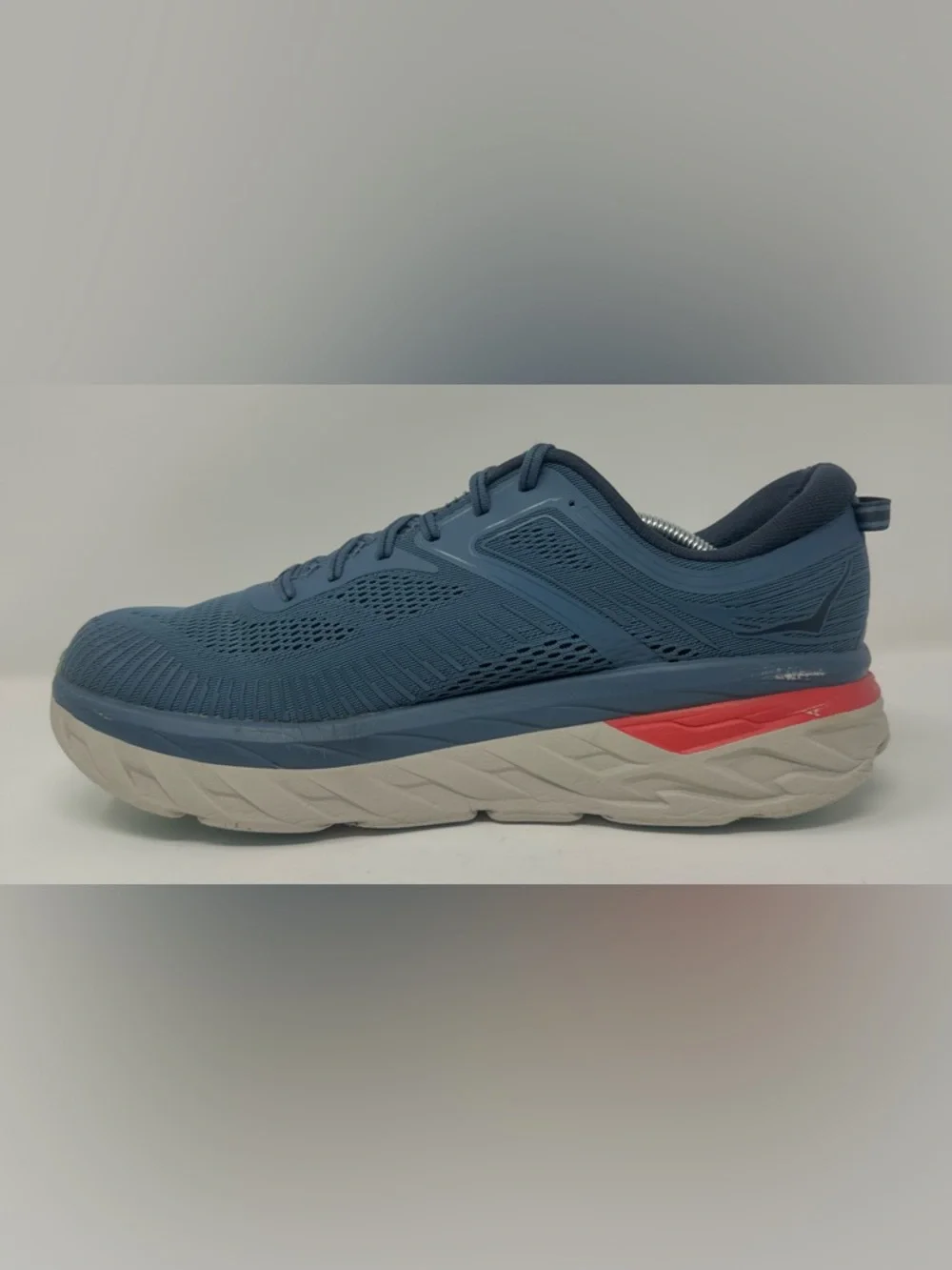 Hoka Bondi 7 Men’s Real Teal Outer Space Blue Running (Cleaned & Refreshed)